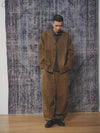 AVIVA JIFEI XUE 24 Autumn and Winter Wool Linen Plaid Parachute Pants AJX-FW24-PP-KWLC-GW Plaid